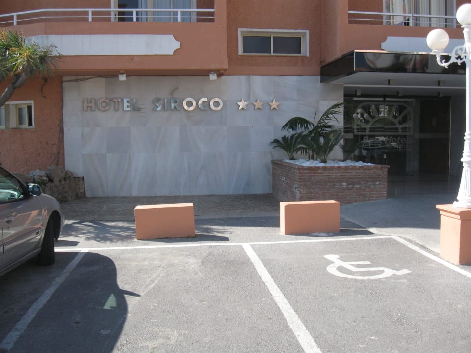 Hoteleingang Hotel Best Siroco