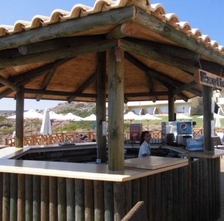 Bar bei den Sonnenterrassen Hotel Kalithea Horizon Royal