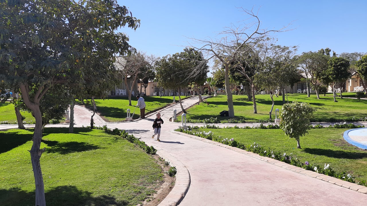 Gartenanlage Pickalbatros Jungle Aqua Park Resort - Neverland Hurghada