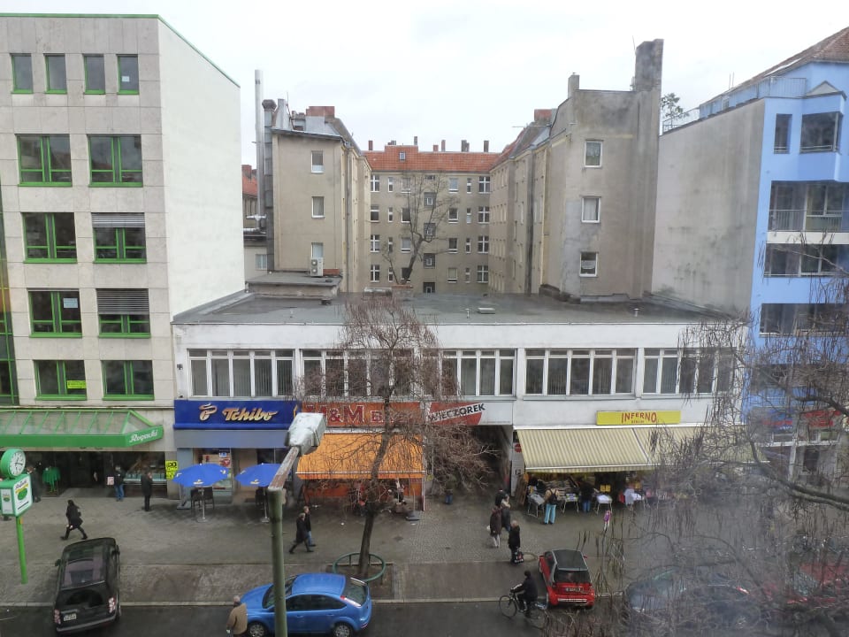 Blick aus dem Zimmerfenster Leonardo Hotel Berlin
