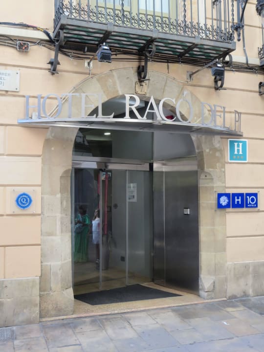 Hoteleingang Hotel H10 Racó del Pi