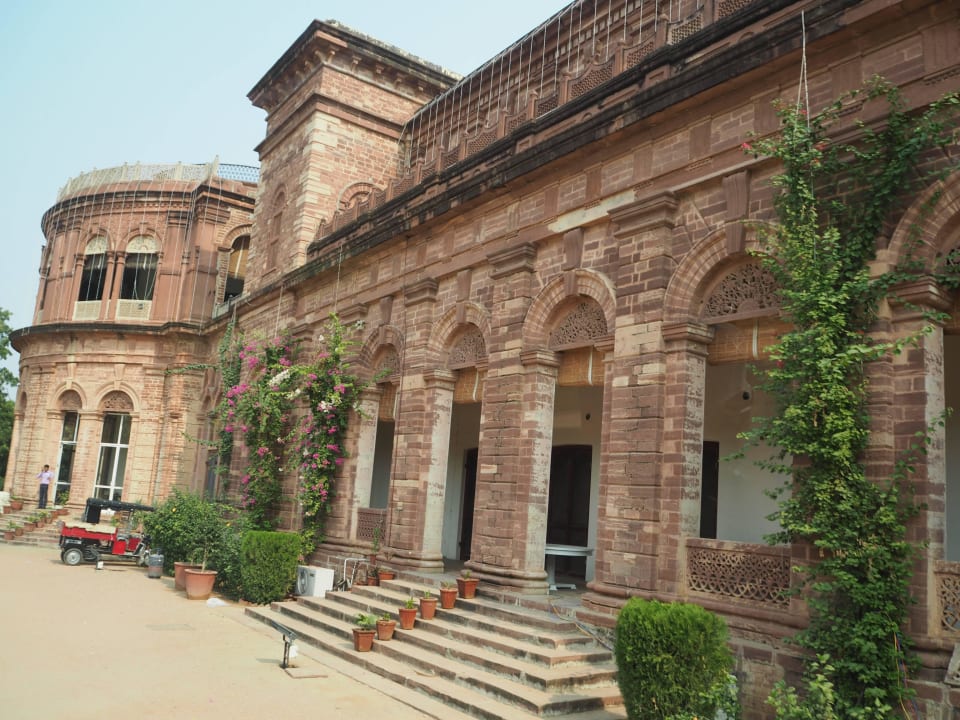 Palst von hinten Hotel Raj Niwas Palace