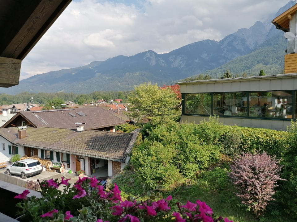 Ausblick das Alpen Natur Idyll