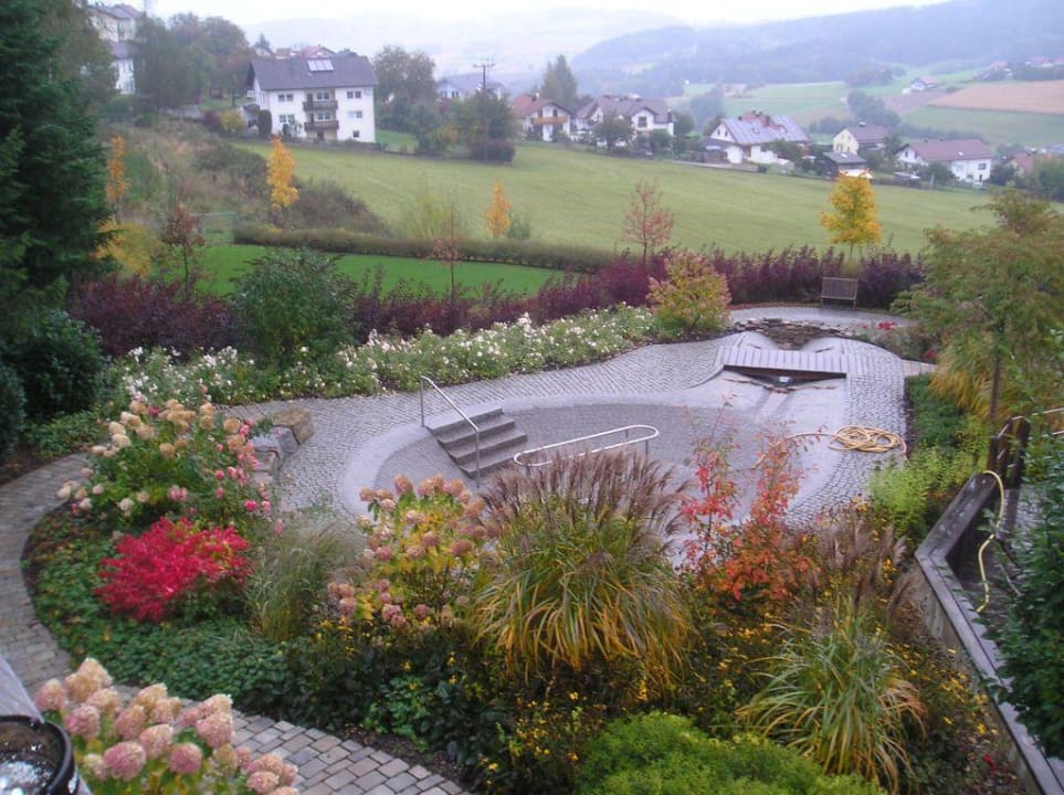 Nochmals der Blick von unserem Balkon Hotel Christiane