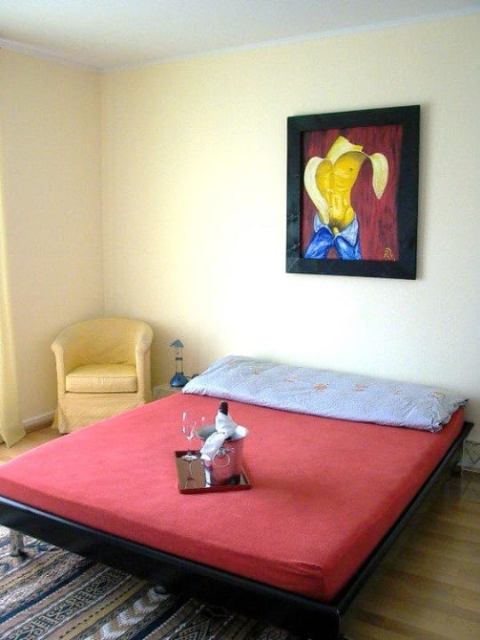 Schlafzimmer der Suite Bed & Breakfast Zürich Overnight