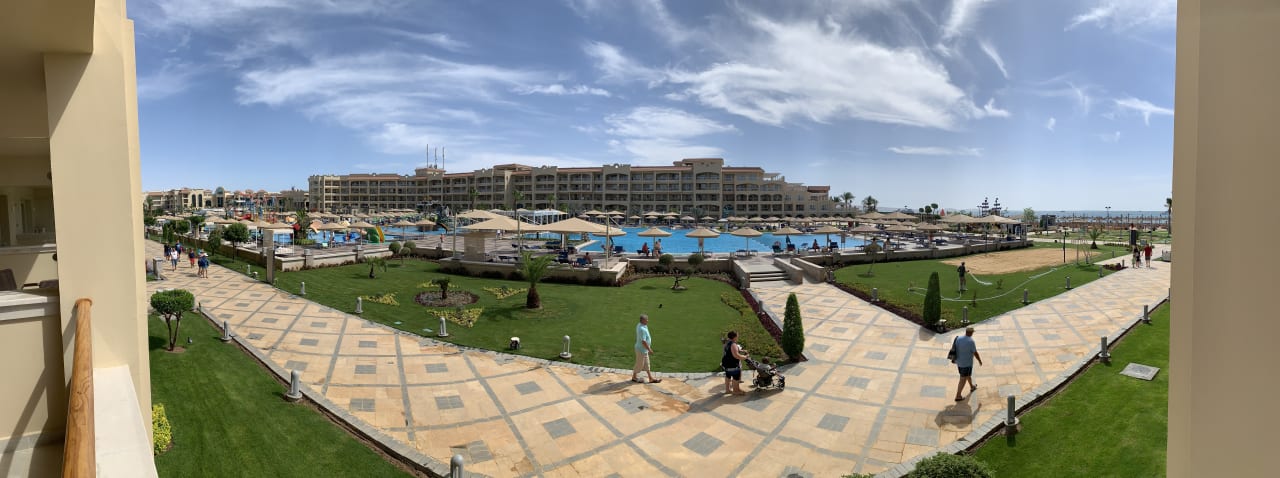 Ausblick Pickalbatros White Beach Resort - Hurghada