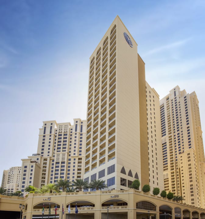Außenansicht Amwaj Rotana Jumeirah Beach Residence