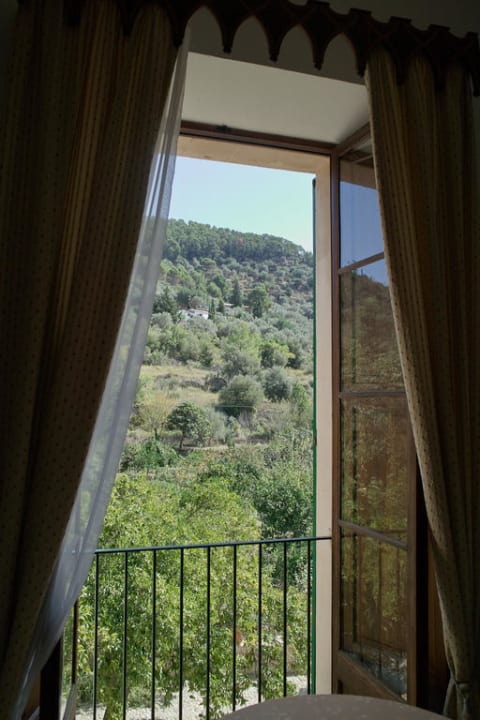 Der Blick aus dem Fenster Finca sa Maniga