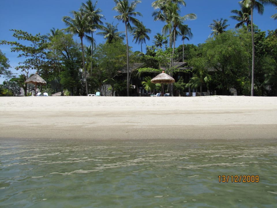 Peaceful beach on Rebak island Hotel Taj Rebak Island Resort