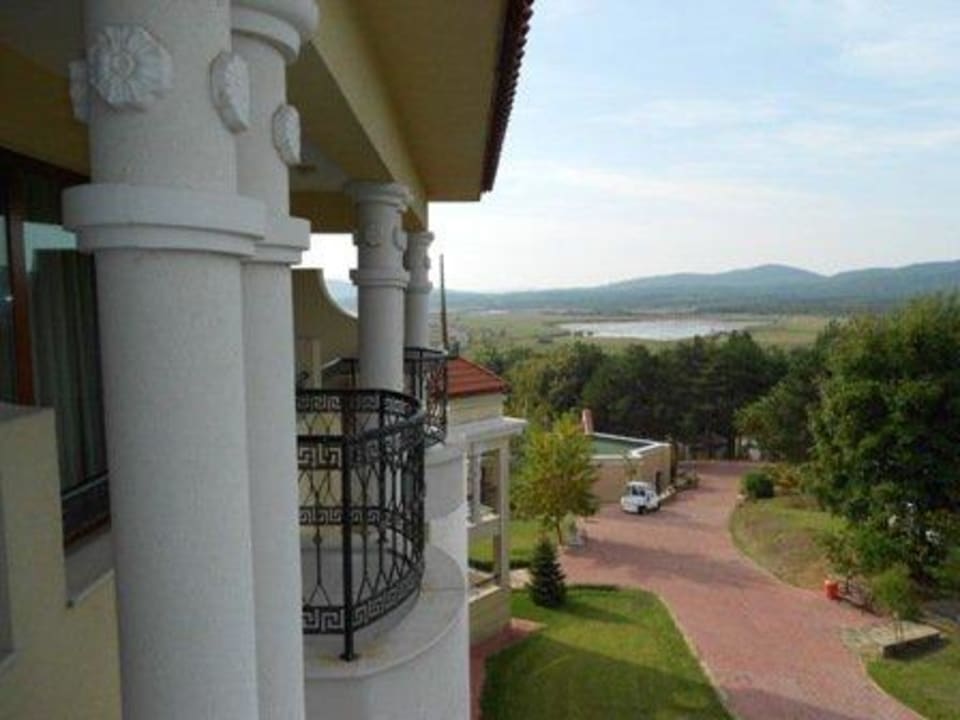 Blick aus dem Hotelzimmer im 6. Stock Duni Royal Holiday Village