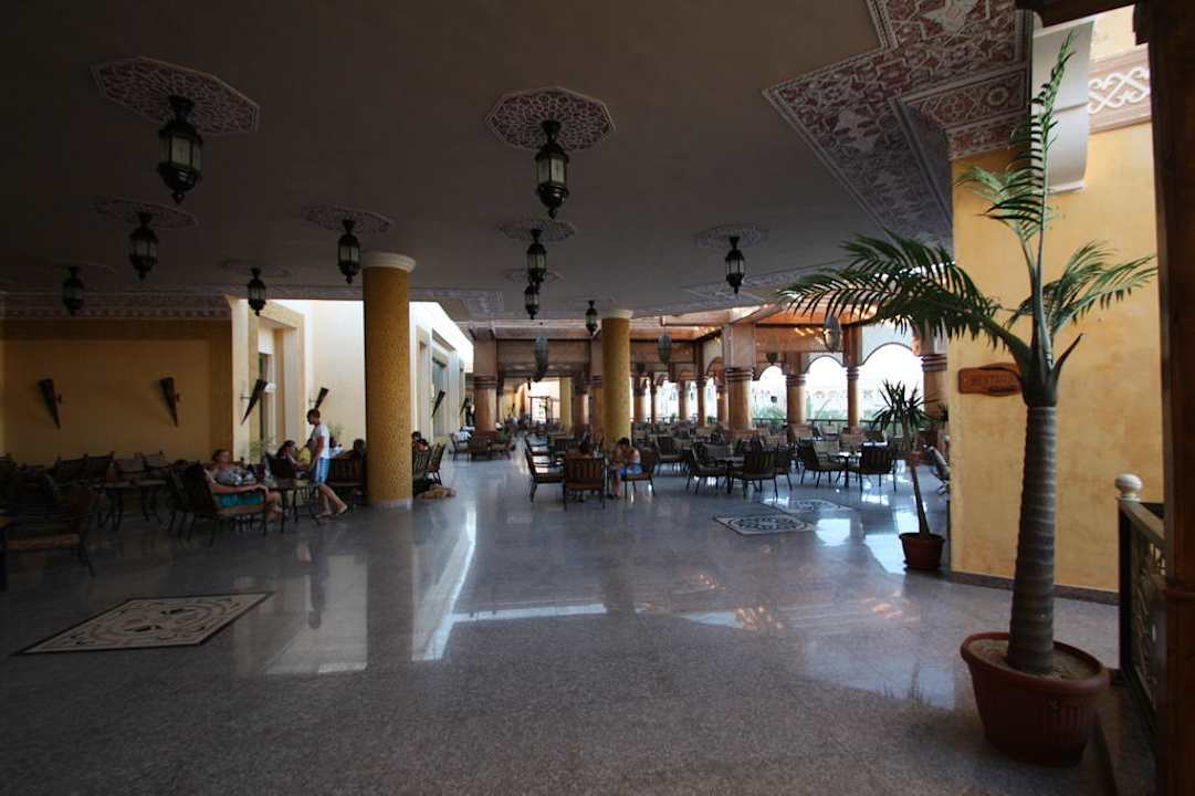 Blick über die Terrasse Pickalbatros Palace Resort