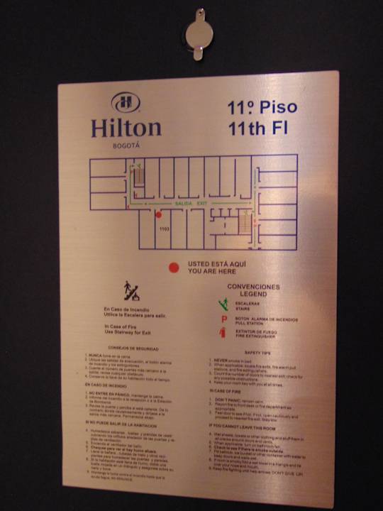 Sonstiges Hotel Hilton Bogota