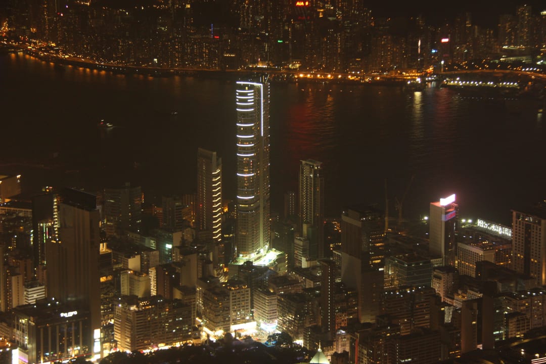 Kowlloon mit dem Hyatt Regency (K 11) Hotel The Ritz-Carlton Hongkong