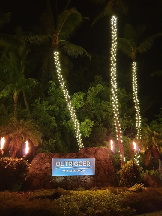 Gartenanlage Outrigger Kona Resort and Spa