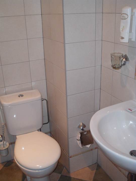 Badezimmer Hotel Nidos Smilte