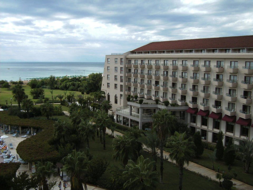 Blick vom Balkon Kaya Belek Hotel