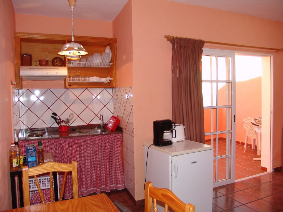 Küche Appartements La Barranquera