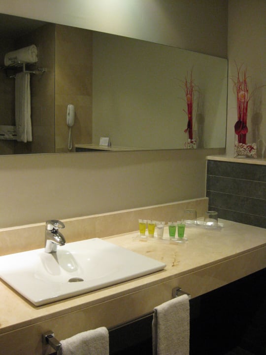 Blick in das Badezimmer Hotel Sercotel Ciutat de Montcada