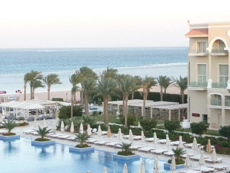 Sicht vom Balkon Premier Le Reve Hotel & Spa