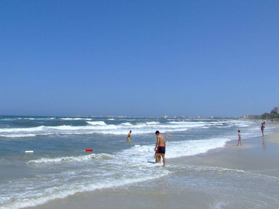 Einmal wellig Hotel El Mouradi Cap Mahdia