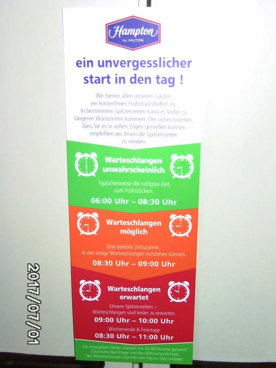 Sonstiges Hampton by Hilton Berlin City Centre Alexanderplatz