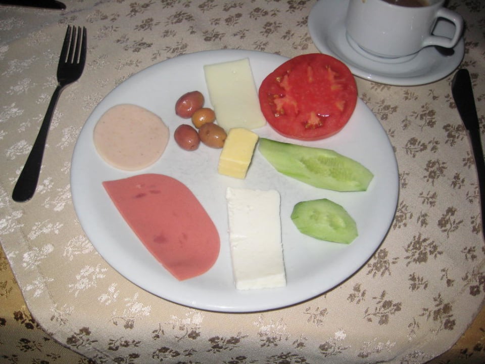 Frühstück am Abreisetag Club Grand Aqua