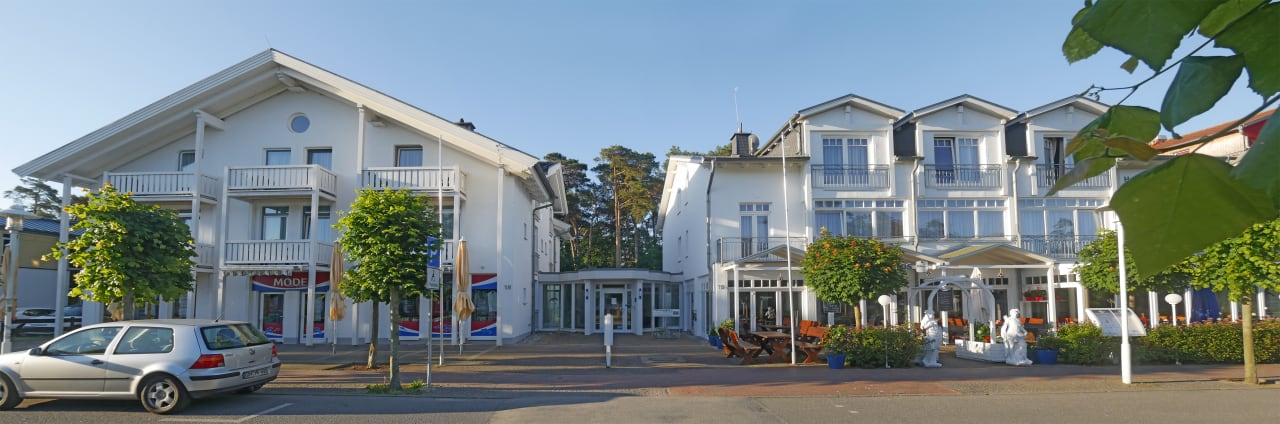 Außenansicht R&R Hotel Strandallee