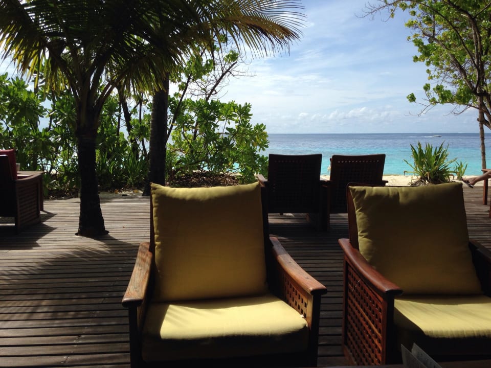 Aussicht von der Hauptbar NH Collection Maldives Reethi Resort