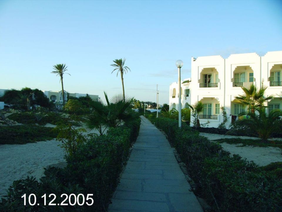 Weg zum Strand Djerba Sun Beach Hotel & Spa
