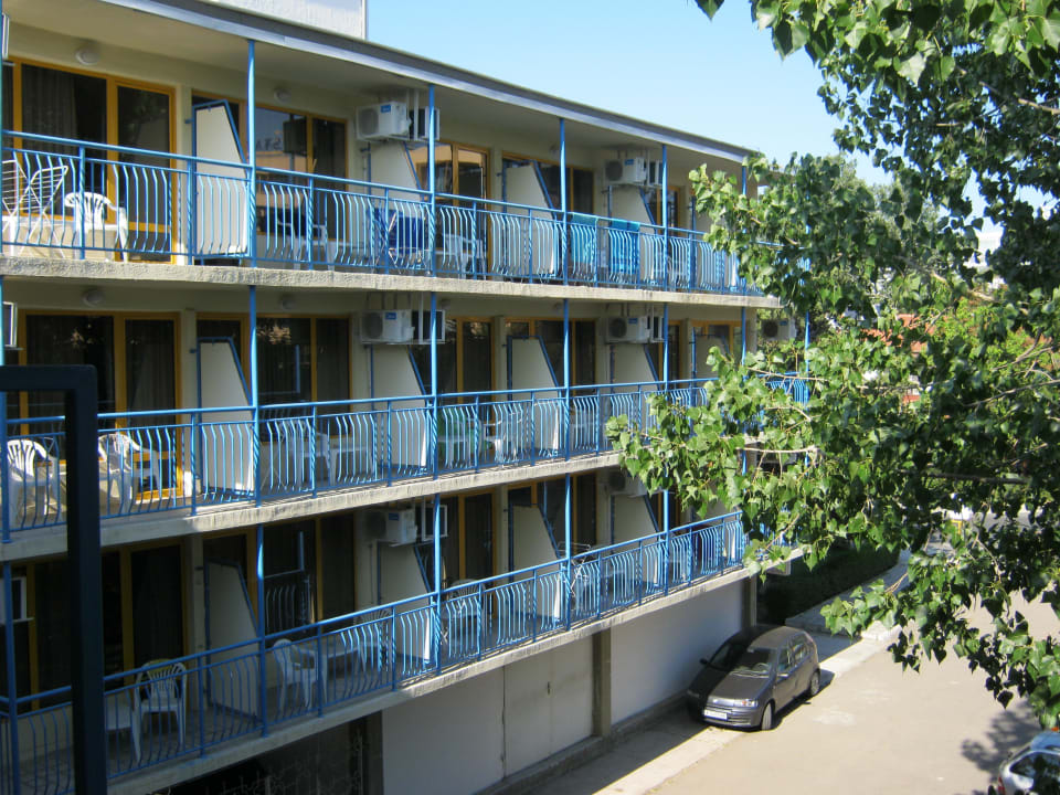 Pohled na pokoje economy Park Hotel Continental Prima