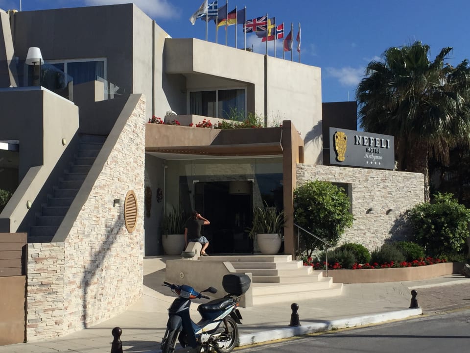 Außenansicht Nefeli Hotel Rethymno