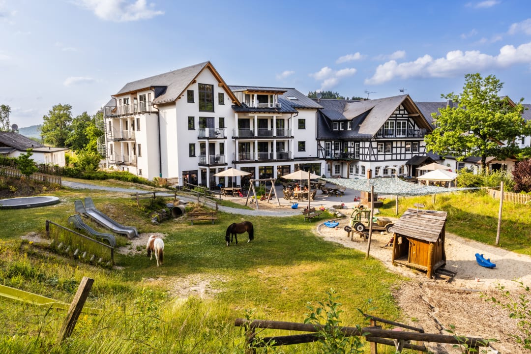 Außenansicht Familienhotel Ebbinghof