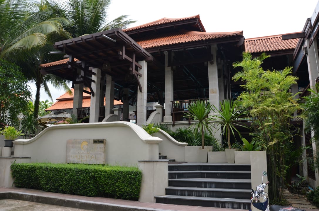 Strassen blick auf Lobby Khaolak Oriental Resort - Adults only