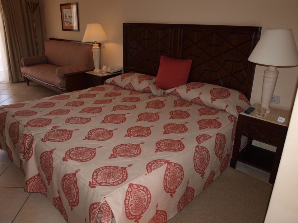 Das gemütliche Doppelbett Iberotel Makadi Beach