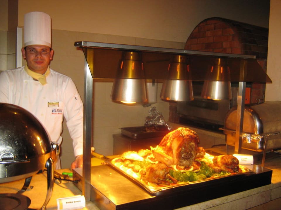 Frisch gebratener Braten Hotel Three Corners Ocean View prestige - Adults only