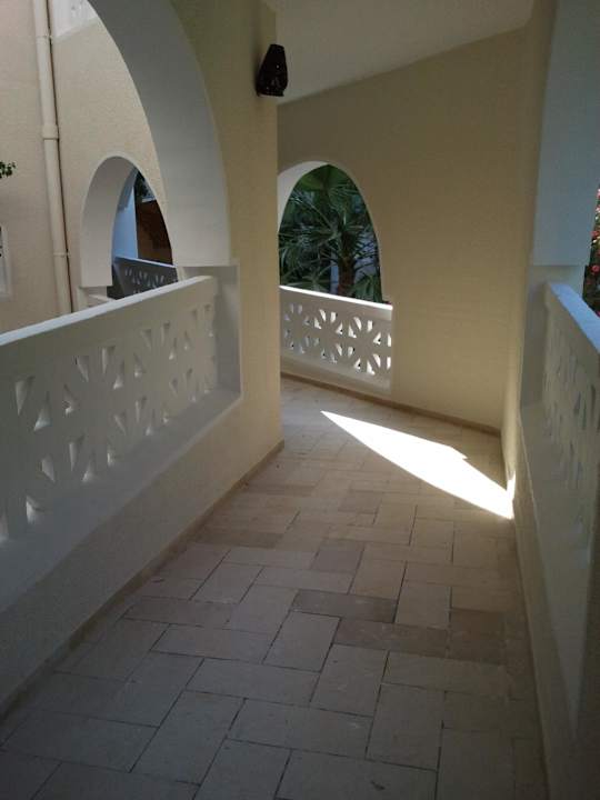 Weg zu unserem Zimmer Mahdia Beach & Aquapark