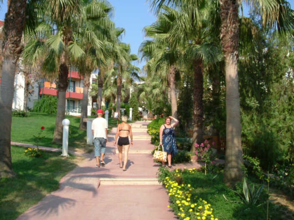 Gartenanlage Justiniano Club Alanya