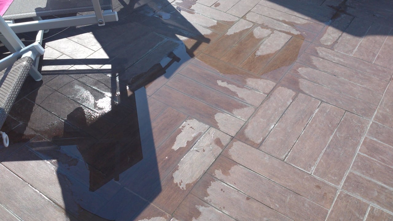 Undichte Kanalisation Hotel Olympia