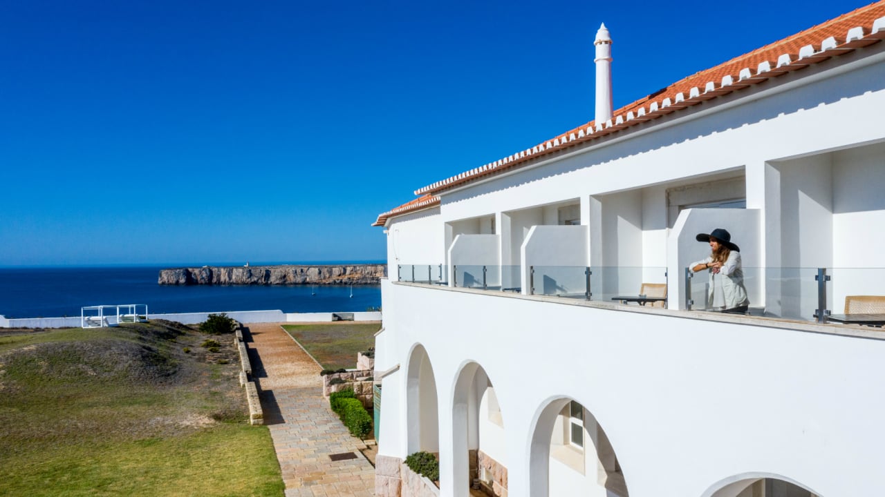 Außenansicht Pousada Sagres