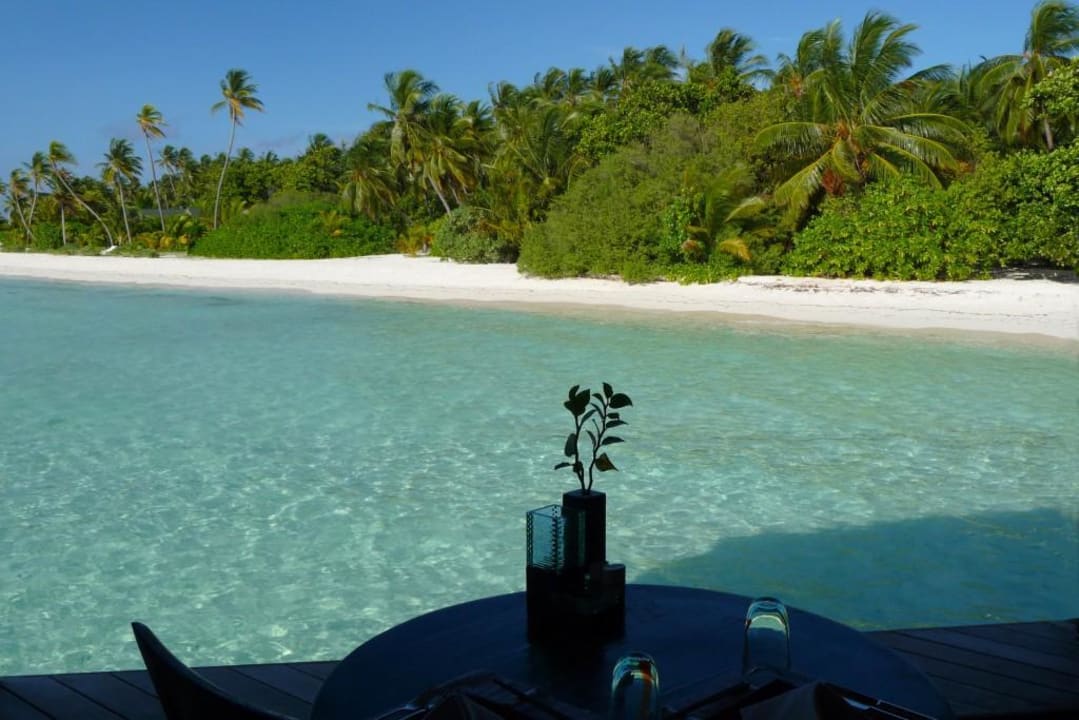 Ausblick vom Asia Wok Meeru Maldives Resort Island