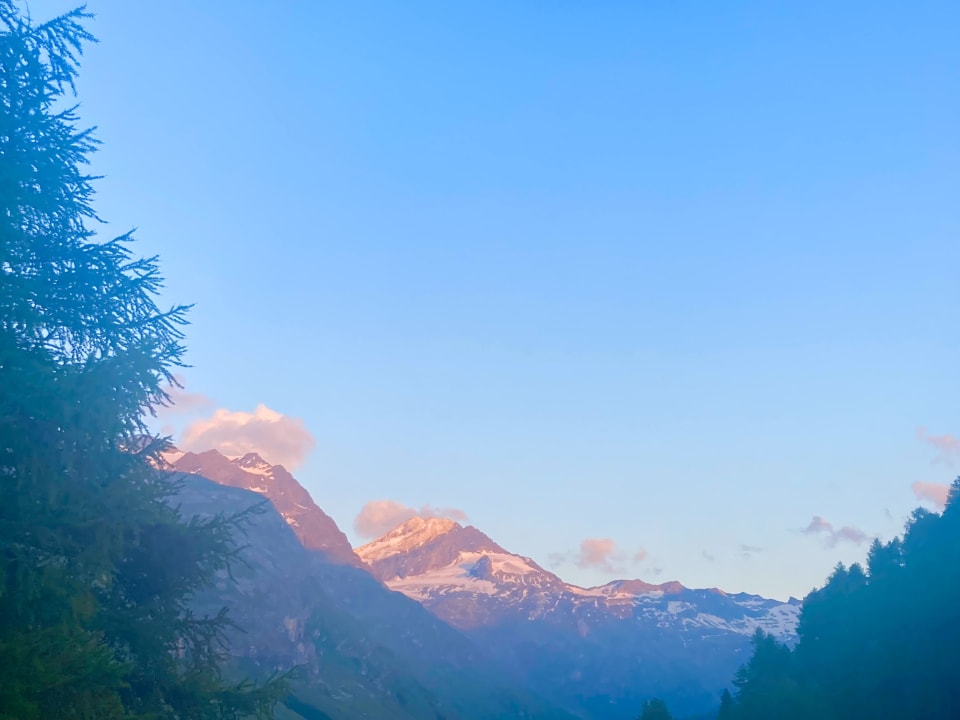 Ausblick Hotel Sonne Fex