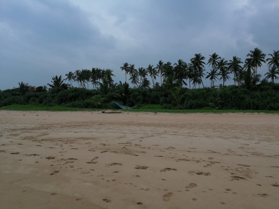 Kilometer länger Strand sehr schön für lange Spaziergänge Hotel Bentota Village