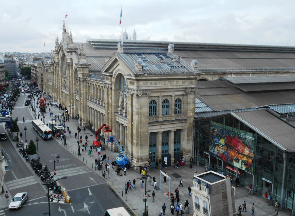 Ausblick Hotel ibis Styles Paris Gare du Nord TGV