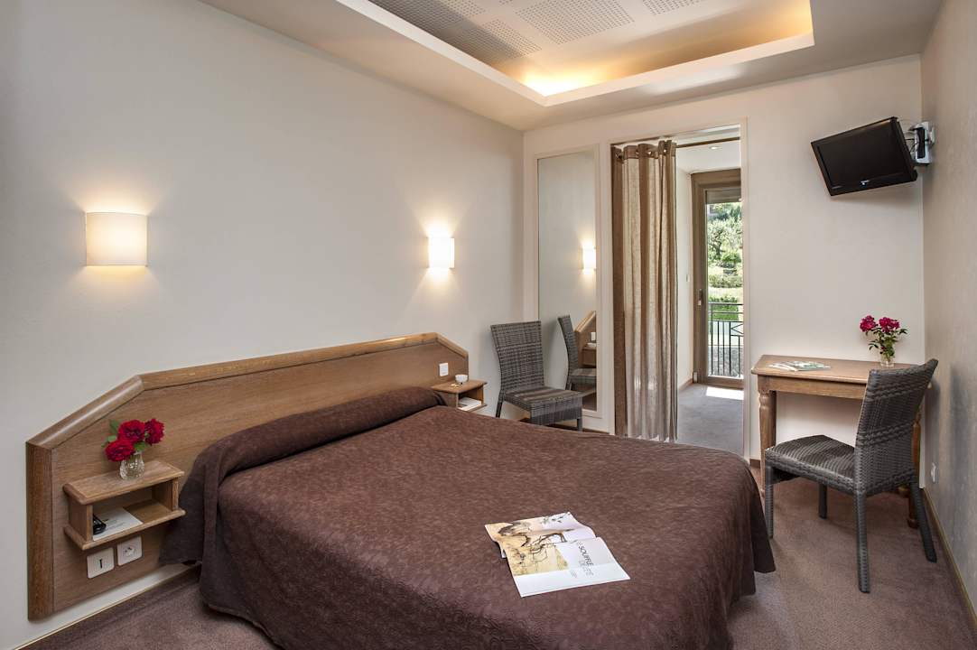 Doppelzimmer mit Bett 140 x 180 Hotel Logis le Mont Aigoual
