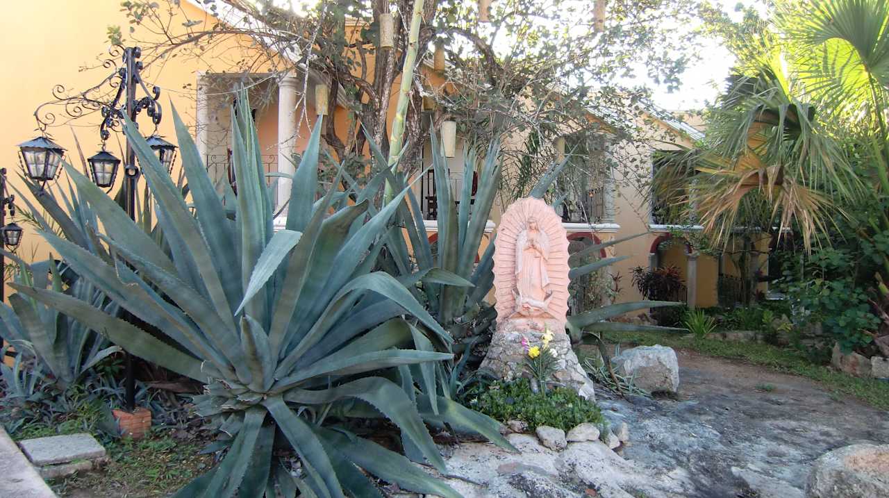 Garten Ecotel Quintana Regia
