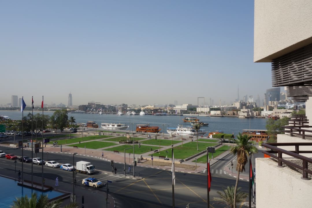Ausblick Hotel Radisson Blu Dubai Deira Creek