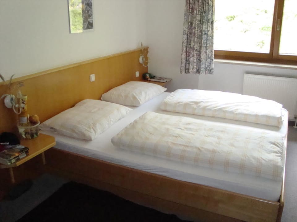 Schlafbereich Alpengasthof Hotel Kopphütte