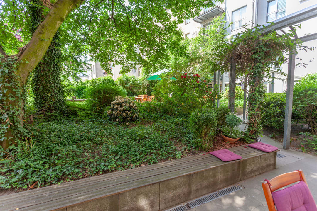 Gartenanlage Stadthaushotel Hamburg