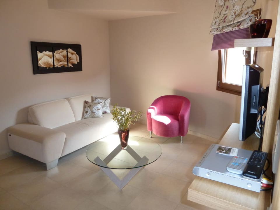 Wohnbereich Junior Suite Alexandra Golden Boutique - Adults only