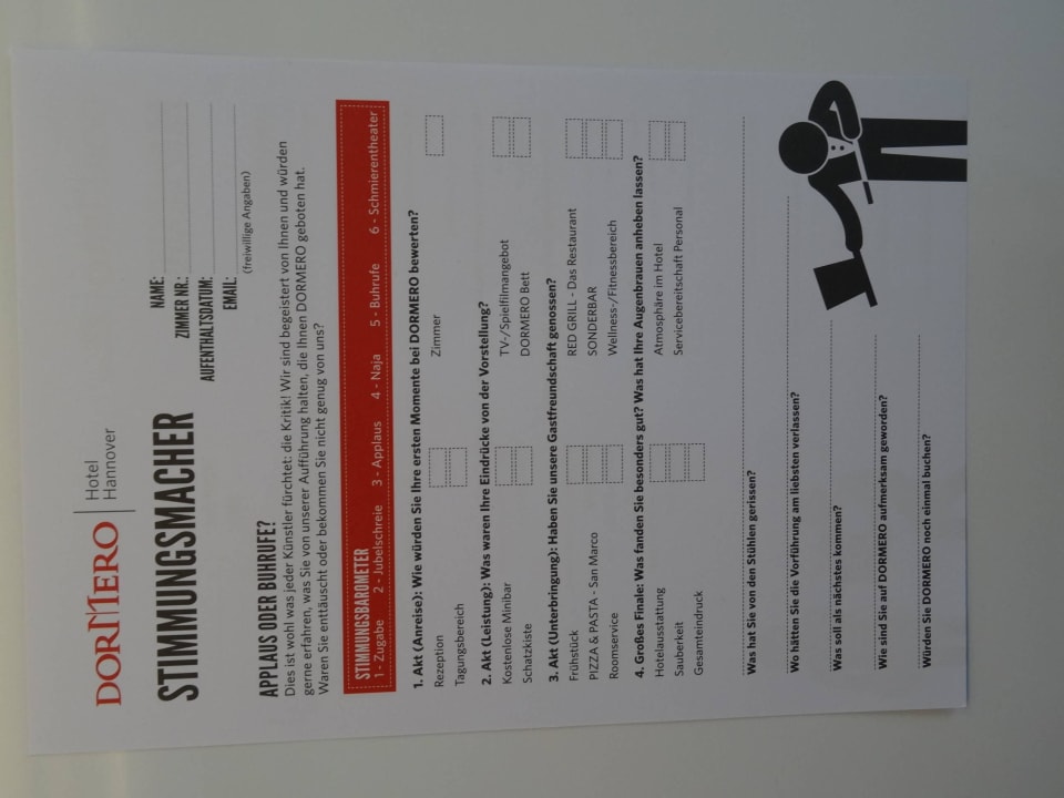 Feedback DORMERO Hotel Hannover